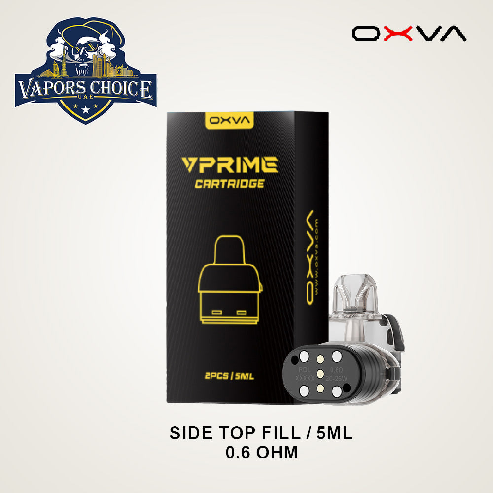OXVA V Prime Cartridge (Pack of 2)0.6 UAE Ajman & Ras Al-Khaimah